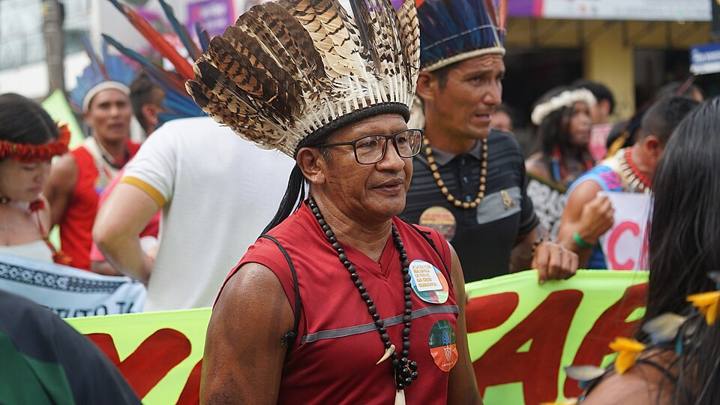 Manifestação durante a COP30, em Belém (2025)