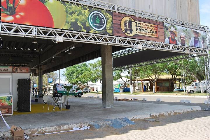 Feira da agricultura familiar e economia solidária na Bahia