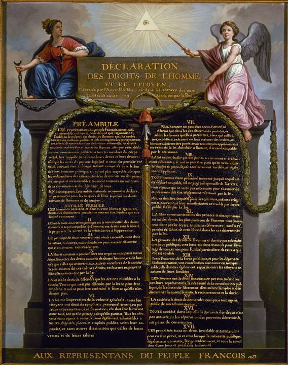 A Declaração dos Direitos do Homem e do Cidadão (1789)