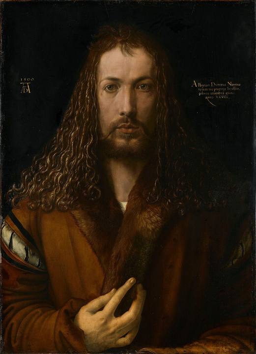 Autorretrato de Albrecht Dürer (1500)