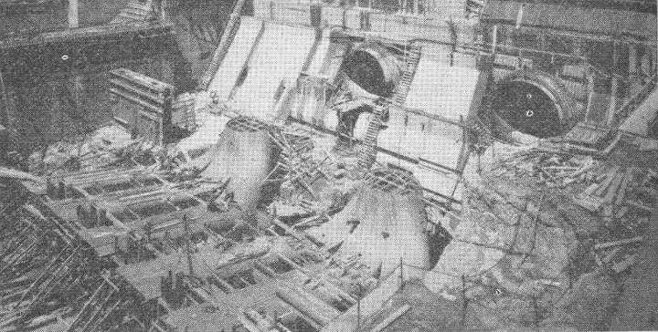 Construção da represa de Norris, da Autoridade do Vale do Tennessee (TVA), nos anos 1930