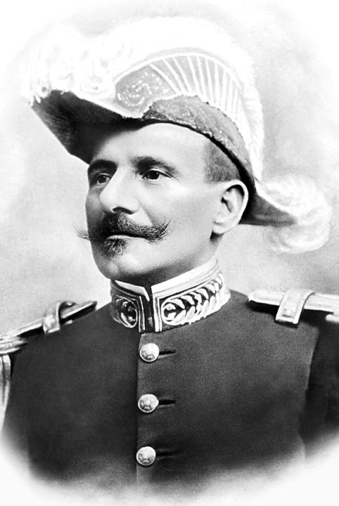 O marechal Hermes da Fonseca, presidente de 1910 a 1914